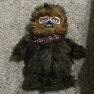 Star Wars Fur Chewbacca Talking Walking Action Figure Toy Tested Works